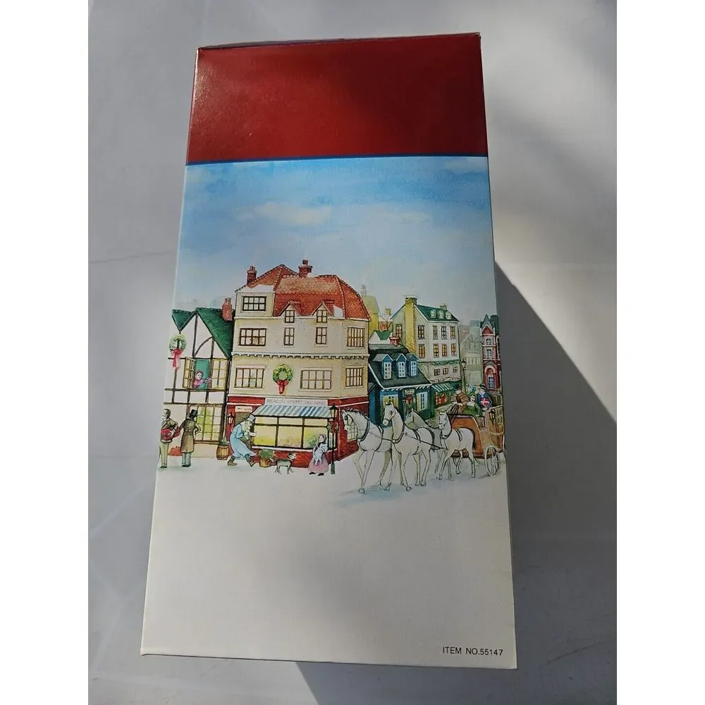Lemax New Point Light House #95372 Retired 1999 Flashing‎ Rare Open Box